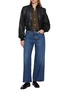 Figure View - Click To Enlarge - FRAME - The Leather Harrington Bomber Jacket