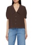 Main View - Click To Enlarge - FRAME - The Sailor Silk Blouse