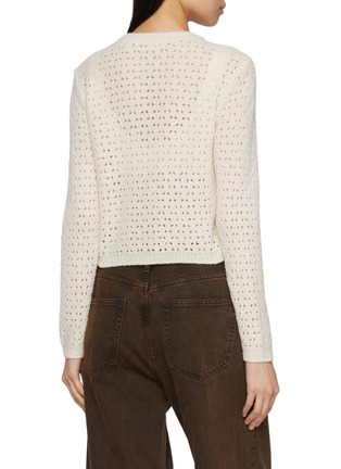 Back View - Click To Enlarge - FRAME - The Chenille Knit Cardigan