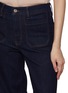  - FRAME - Le Slim Palazzo Pocketed Cotton Denim Jeans