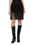 Main View - Click To Enlarge - FRAME - The Saddle Suede Leather Skirt