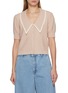 Main View - Click To Enlarge - FRAME - The Cashmere Short Sleeve Sailor Cardigan