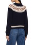 Back View - Click To Enlarge - FRAME - The Cashmere Fairisle Knit Cardigan