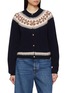 Main View - Click To Enlarge - FRAME - The Cashmere Fairisle Knit Cardigan