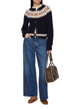 Figure View - Click To Enlarge - FRAME - The Cashmere Fairisle Knit Cardigan