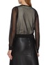 Back View - Click To Enlarge - FRAME - The Luxe Sheer Cardigan