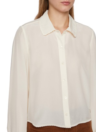  - FRAME - The Silk Prim Blouse