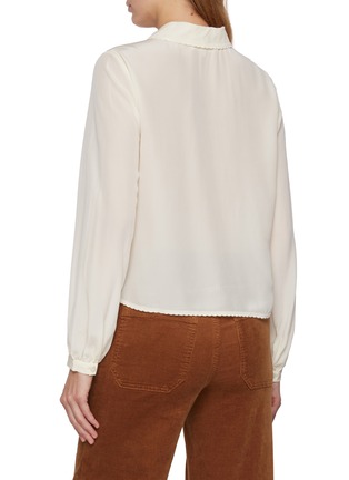 Back View - Click To Enlarge - FRAME - The Silk Prim Blouse