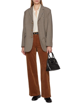 Figure View - Click To Enlarge - FRAME - The Silk Prim Blouse