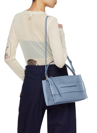 Front View - Click To Enlarge - JW ANDERSON - Loafer Leather Shoulder Bag