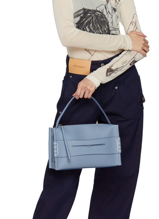Figure View - Click To Enlarge - JW ANDERSON - Loafer Leather Shoulder Bag