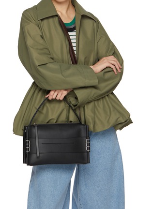Figure View - Click To Enlarge - JW ANDERSON - Loafer Leather Shoulder Bag