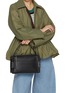 Figure View - Click To Enlarge - JW ANDERSON - Loafer Leather Shoulder Bag