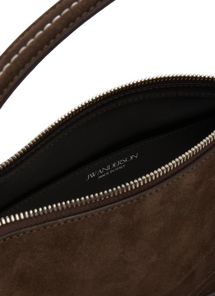 Detail View - Click To Enlarge - JW ANDERSON - Small Loafer Suede Bag