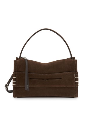 Main View - Click To Enlarge - JW ANDERSON - Small Loafer Suede Bag