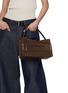 Figure View - Click To Enlarge - JW ANDERSON - Small Loafer Suede Bag