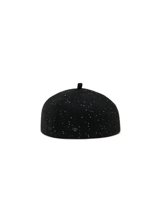 Main View - Click To Enlarge - MAISON MICHEL - Emy Sequins Tweed Hat