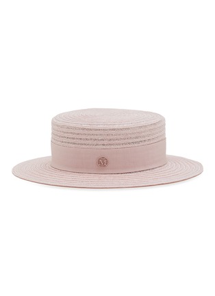 Main View - Click To Enlarge - MAISON MICHEL - Kiki Straw Boater Hat