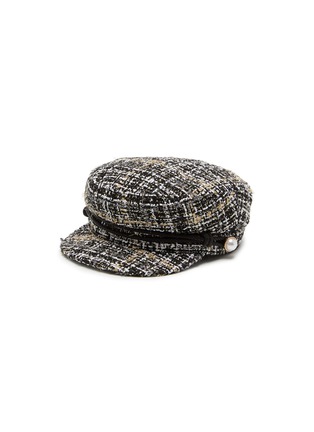 Main View - Click To Enlarge - MAISON MICHEL - New Abby Tweed Sailor Cap