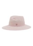 Main View - Click To Enlarge - MAISON MICHEL - Virginie Ribbon Straw Fedora Hat