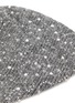 Detail View - Click To Enlarge - MAISON MICHEL - Jude Knitted Paillette Wool Blend Beanie
