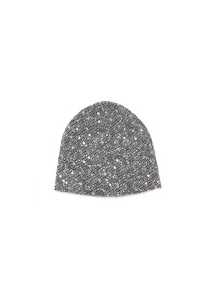 Main View - Click To Enlarge - MAISON MICHEL - Jude Knitted Paillette Wool Blend Beanie
