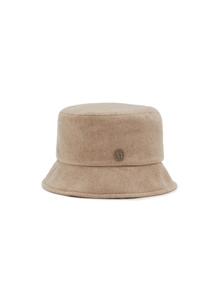 Main View - Click To Enlarge - MAISON MICHEL - Axel Cashmere Bucket Hat