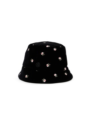 Main View - Click To Enlarge - MAISON MICHEL - Souna Rosalia Cotton Bucket Hat