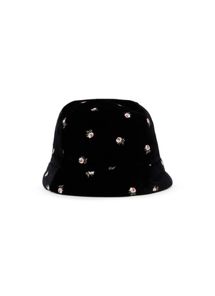 Figure View - Click To Enlarge - MAISON MICHEL - Souna Rosalia Cotton Bucket Hat