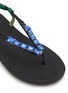 Detail View - Click To Enlarge - ANCIENT GREEK SANDALS - Zoi Embellished Flip Flops