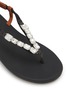 Detail View - Click To Enlarge - ANCIENT GREEK SANDALS - Zoi Embellished Flip Flops