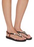 Figure View - Click To Enlarge - ANCIENT GREEK SANDALS - Zoi Embellished Flip Flops