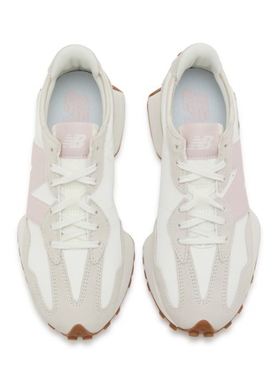 Detail View - Click To Enlarge - NEW BALANCE - 327 Low Top Leather Women's Sneakers