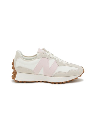 Main View - Click To Enlarge - NEW BALANCE - 327 Low Top Leather Women's Sneakers