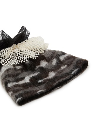 Detail View - Click To Enlarge - CA4LA - Camo Mohair Wool Blend Beanie