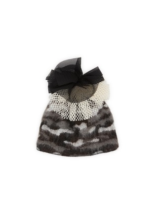 Main View - Click To Enlarge - CA4LA - Camo Mohair Wool Blend Beanie