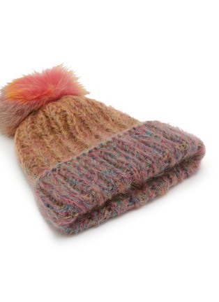 Detail View - Click To Enlarge - CA4LA - Multi4 Folded Mohair Blend Beanie