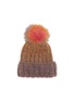 Main View - Click To Enlarge - CA4LA - Multi4 Folded Mohair Blend Beanie