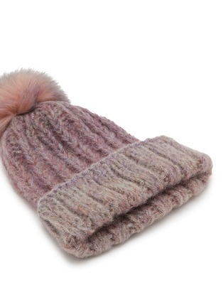 Detail View - Click To Enlarge - CA4LA - Multi4 Folded Mohair Blend Beanie