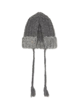 Main View - Click To Enlarge - CA4LA - Zita 2 Hooded Mohair Wool Blend Beanie