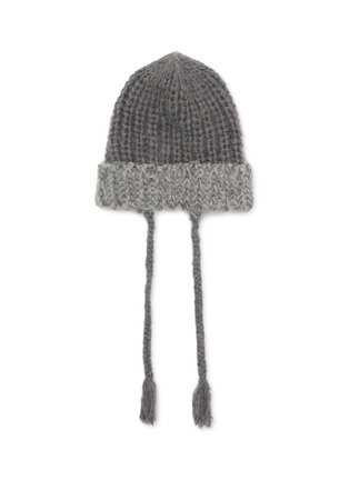 Figure View - Click To Enlarge - CA4LA - Zita 2 Hooded Mohair Wool Blend Beanie