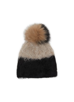 Figure View - Click To Enlarge - CA4LA - BBA Bicolor Mohair Wool Blend Beanie