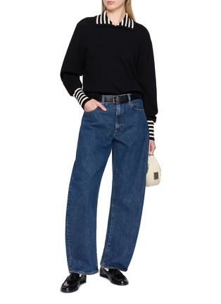 Figure View - Click To Enlarge - FRAME - The Sailor Striped Knit Sweater