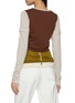 Back View - Click To Enlarge - CUDDLEUP - Double Layer Long Sleeve Top