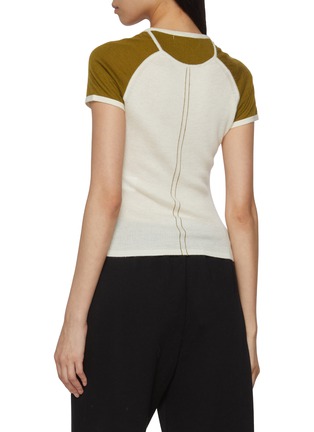 Back View - Click To Enlarge - CUDDLEUP - Raglan T-Shirt