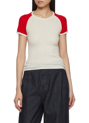 Main View - Click To Enlarge - CUDDLEUP - Raglan T-Shirt