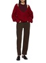 Figure View - Click To Enlarge - CUDDLEUP - Hand Knit Sweater Set