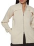  - CUDDLEUP - Cape Sleeve Zip Up Jacket
