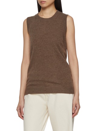 Detail View - Click To Enlarge - CUDDLEUP - Shawl Sleeve Top