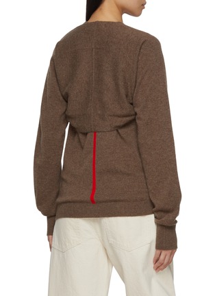 Back View - Click To Enlarge - CUDDLEUP - Shawl Sleeve Top